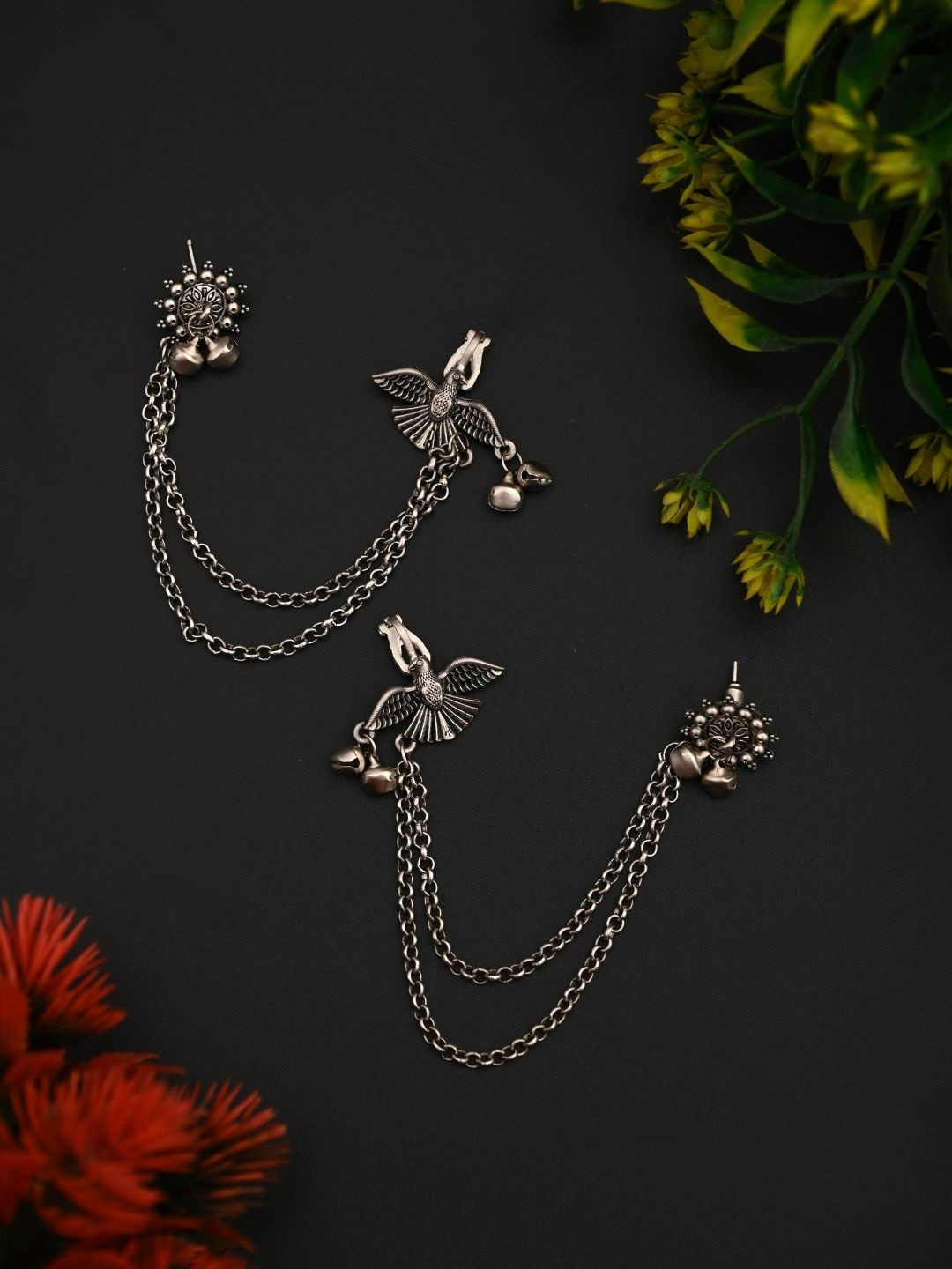 Anvik Silver-Plated Animal Shaped Ear Cuff