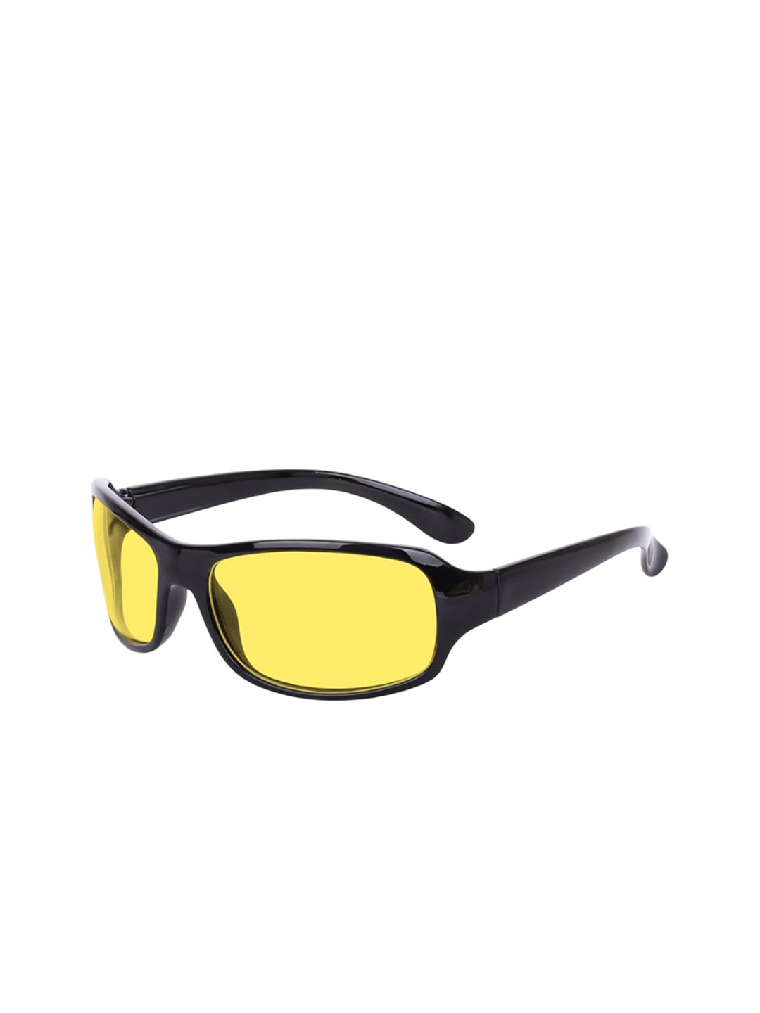 EYMEN I Unisex Full Rim Polarised UV Protect Sports Sunglasses eym_IOG Yellow@Night Vision