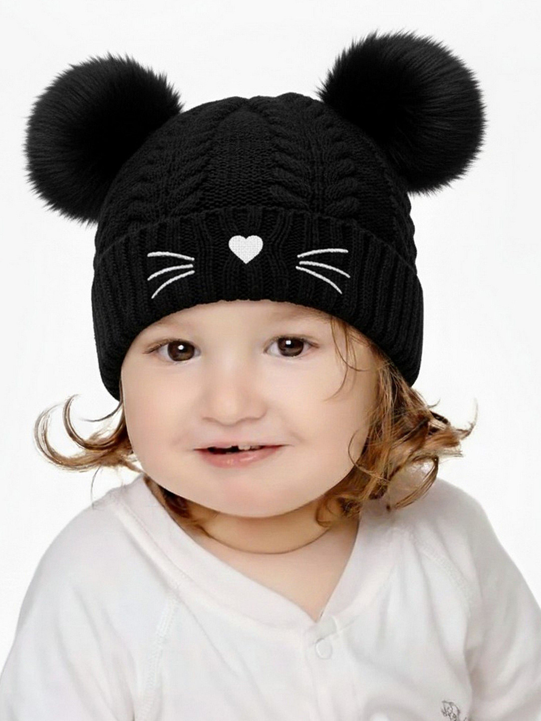 Infispace Girls Monkey Cap with Earflap