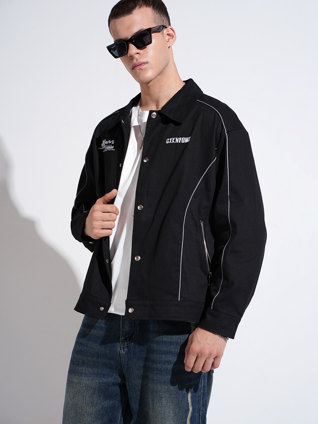 SHOWOFF Men Typography Lightweight Outdoor Jacket