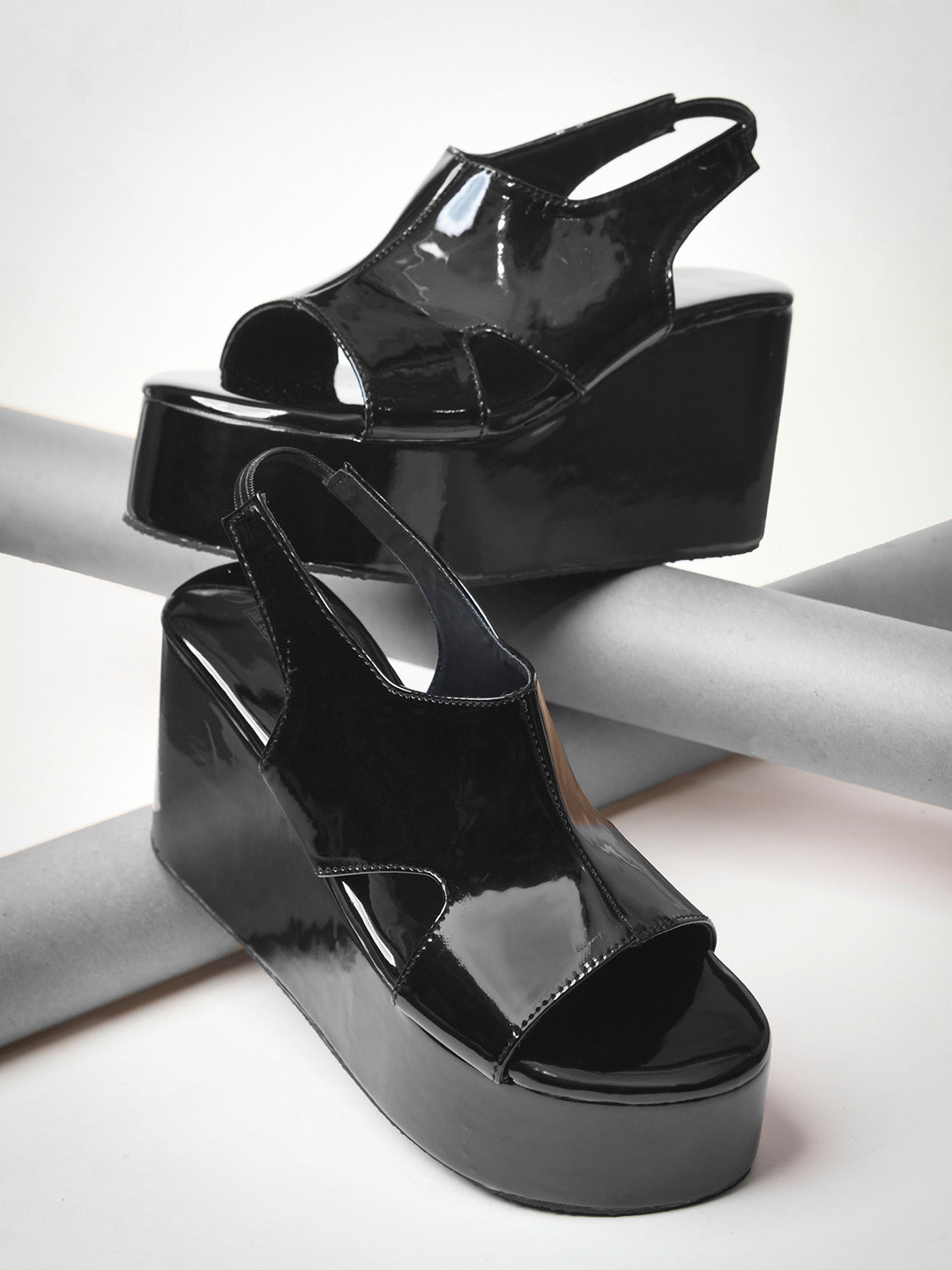 JM Looks Women Wedge Sandals with Cushioned Sole