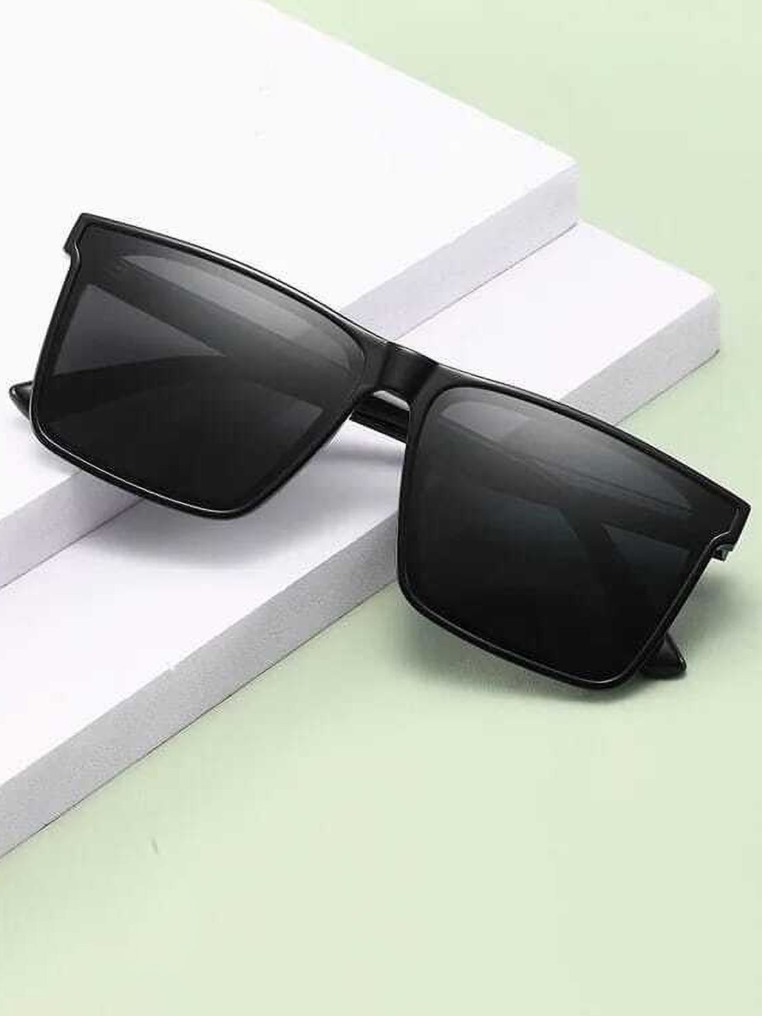 EYMEN I Unisex Polarised and UV Protected Lens Rectangle Sunglasses eym_I11976@VIANA