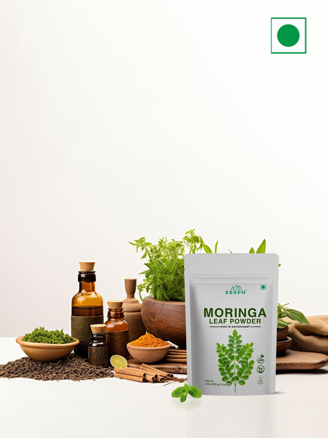 ZESPO Moringa Leaf Powder - 60 g