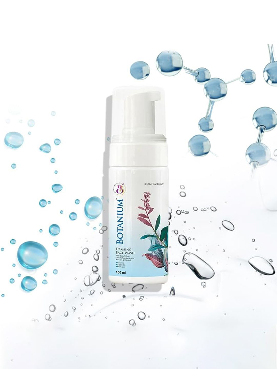 BOTANIUM Foaming Face Wash With Salicylic Acid - 100 ml