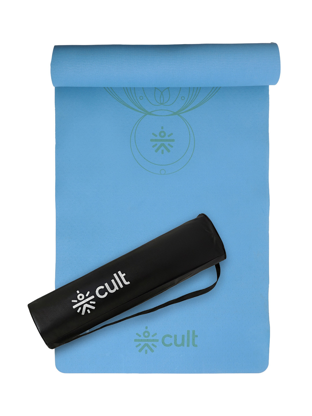 CULT Lightweight & Travel Friendly Yoga Mat