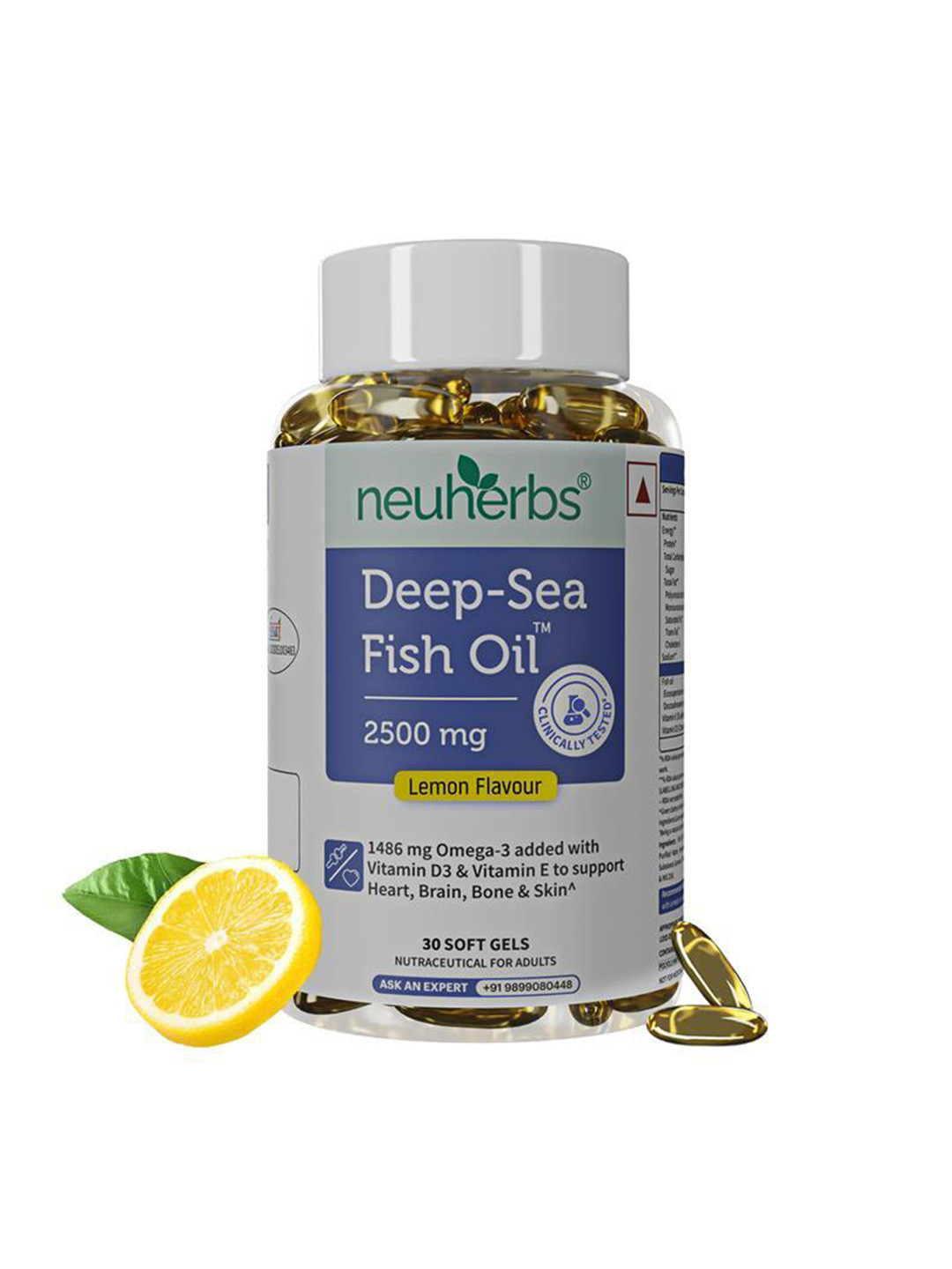 Neuherbs Deep Sea Omega 3 Fish Oil