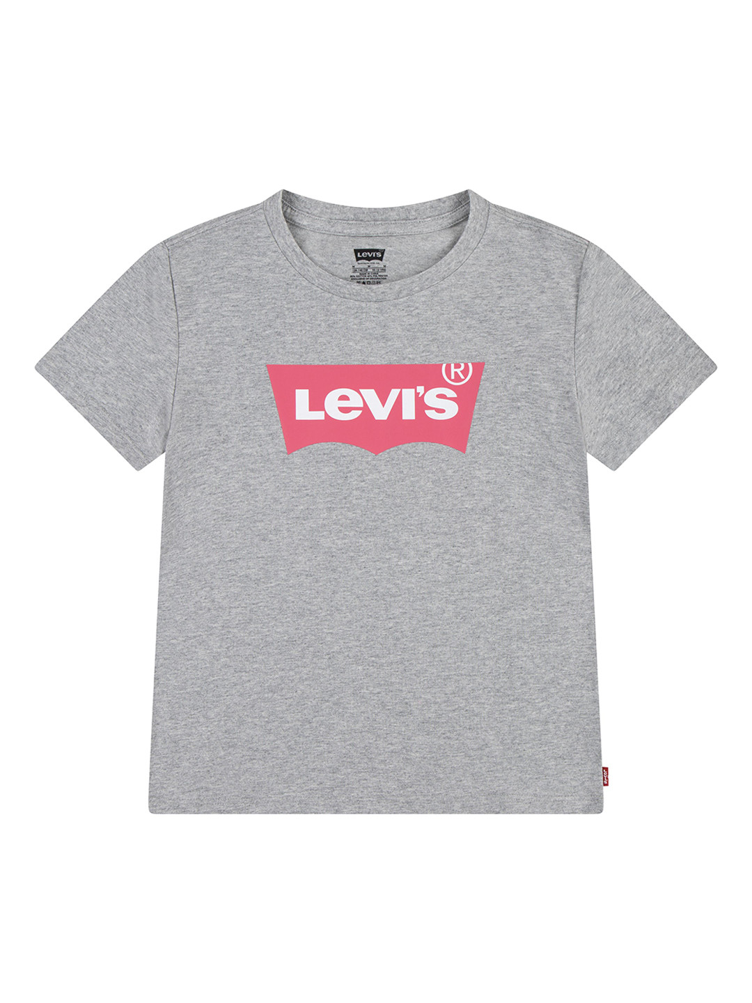 Levis Girls Brand Logo Printed Cotton Tops