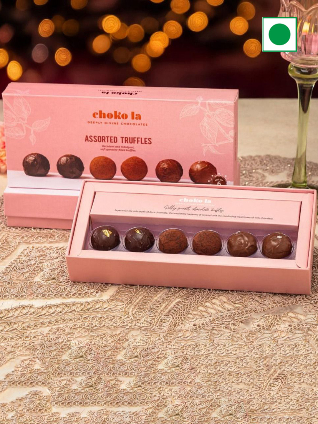 choko la Truffle Box Premium Chocolate Truffles for Gifting