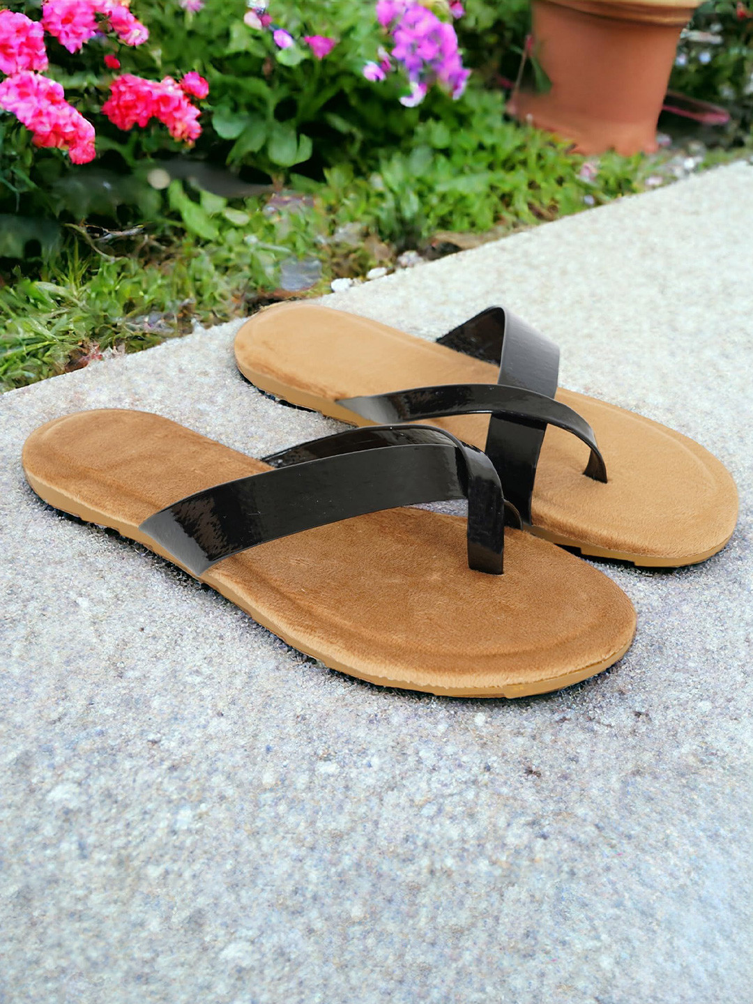 DFR Women Rubber Flip Flop Slip-On