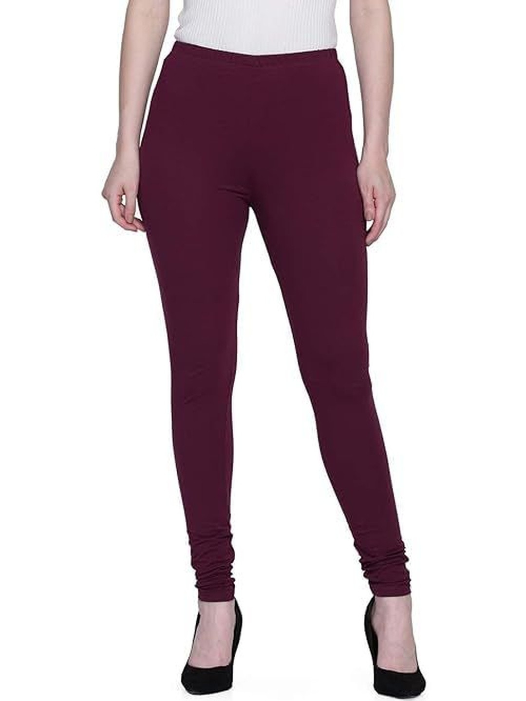 Thrifty Thread Women bio wash Mid-Rise churidar-Length Leggings