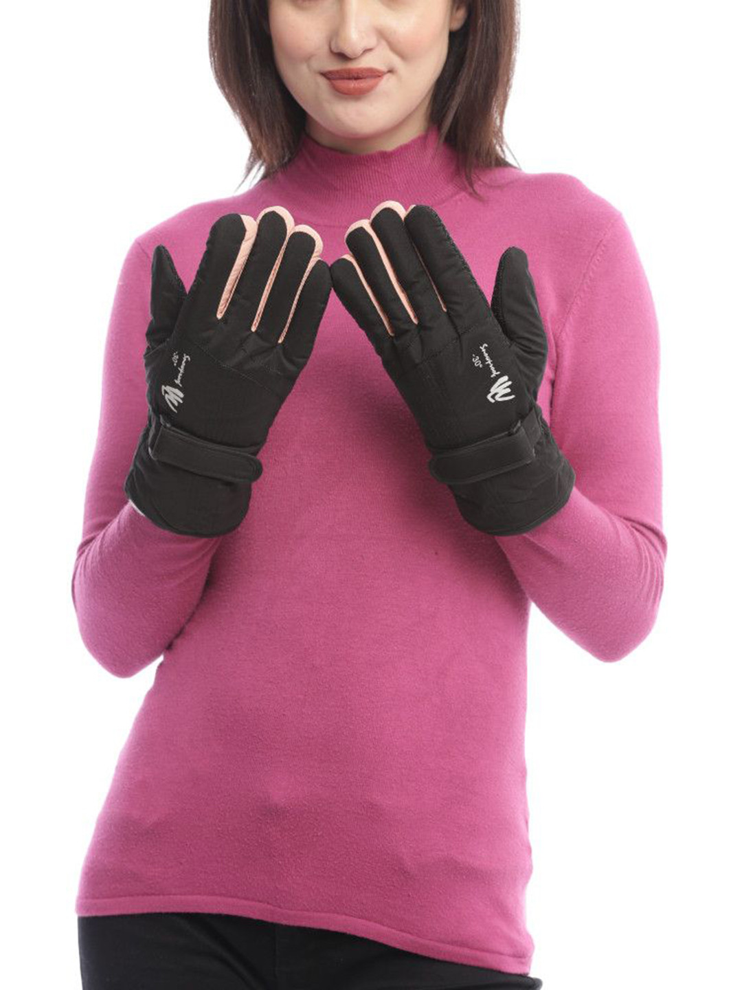Moda Rapido Women Winter Woolen Waterproof Gloves