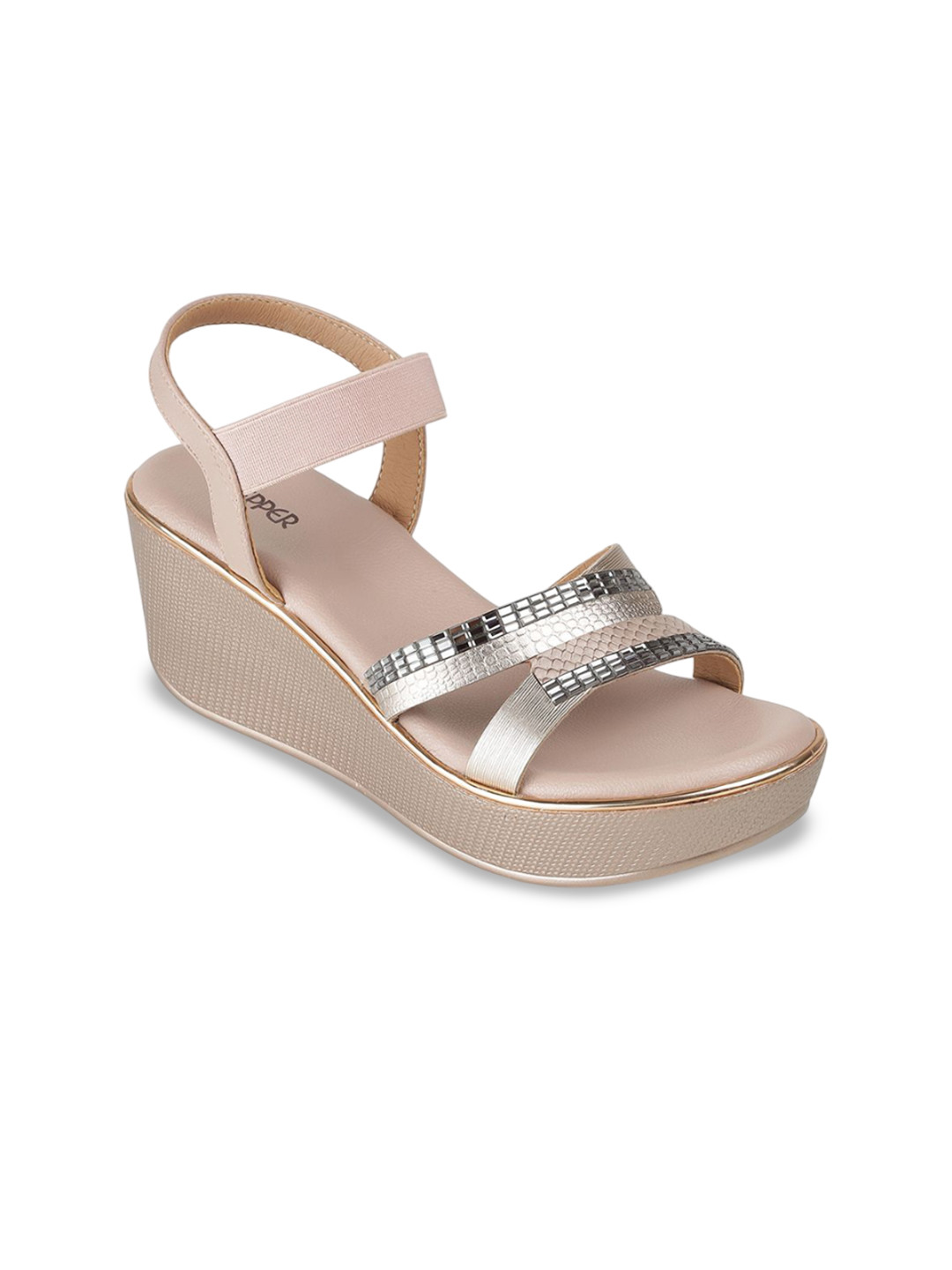 PEPPER Women Embellished Party Platform Heel Sandals