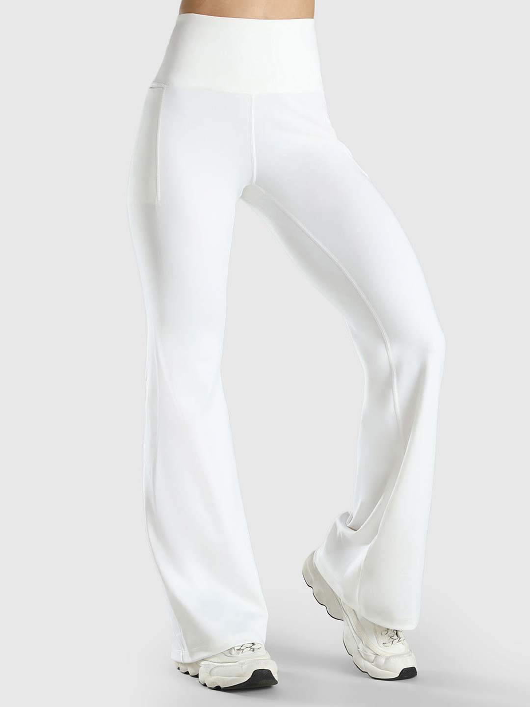 Musclemind High Rise Waist Flare Tights