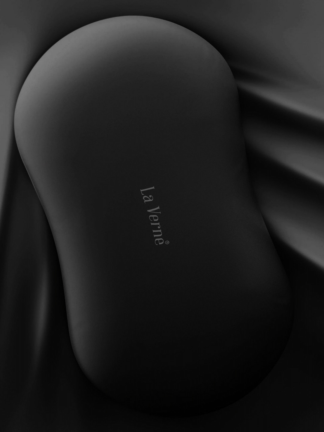 LA VERNE Black Memory Foam Filled Polycotton Sleep Pillow