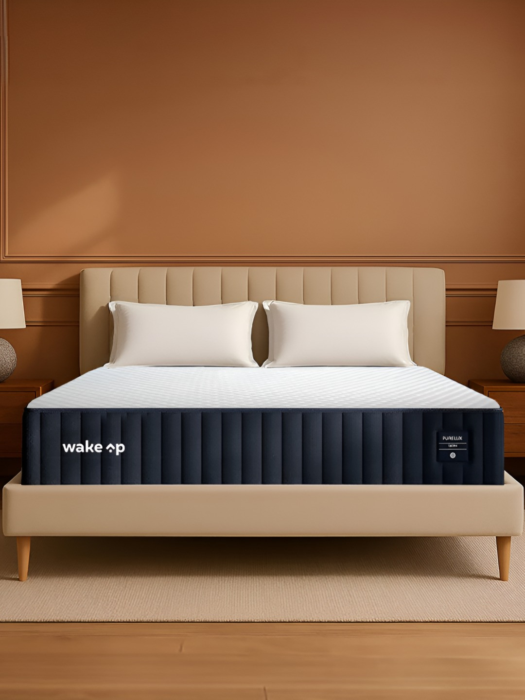 Wakeup India Imperious White Spine Align Orthopedic Support Queen Size Mattress