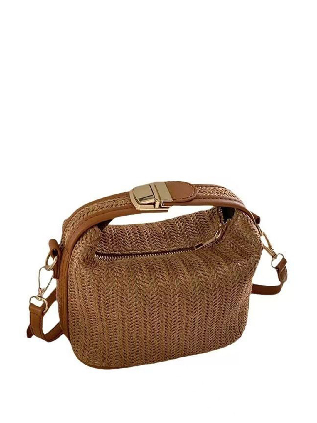 CORSICA Textured Satchel Handbags With One Handles