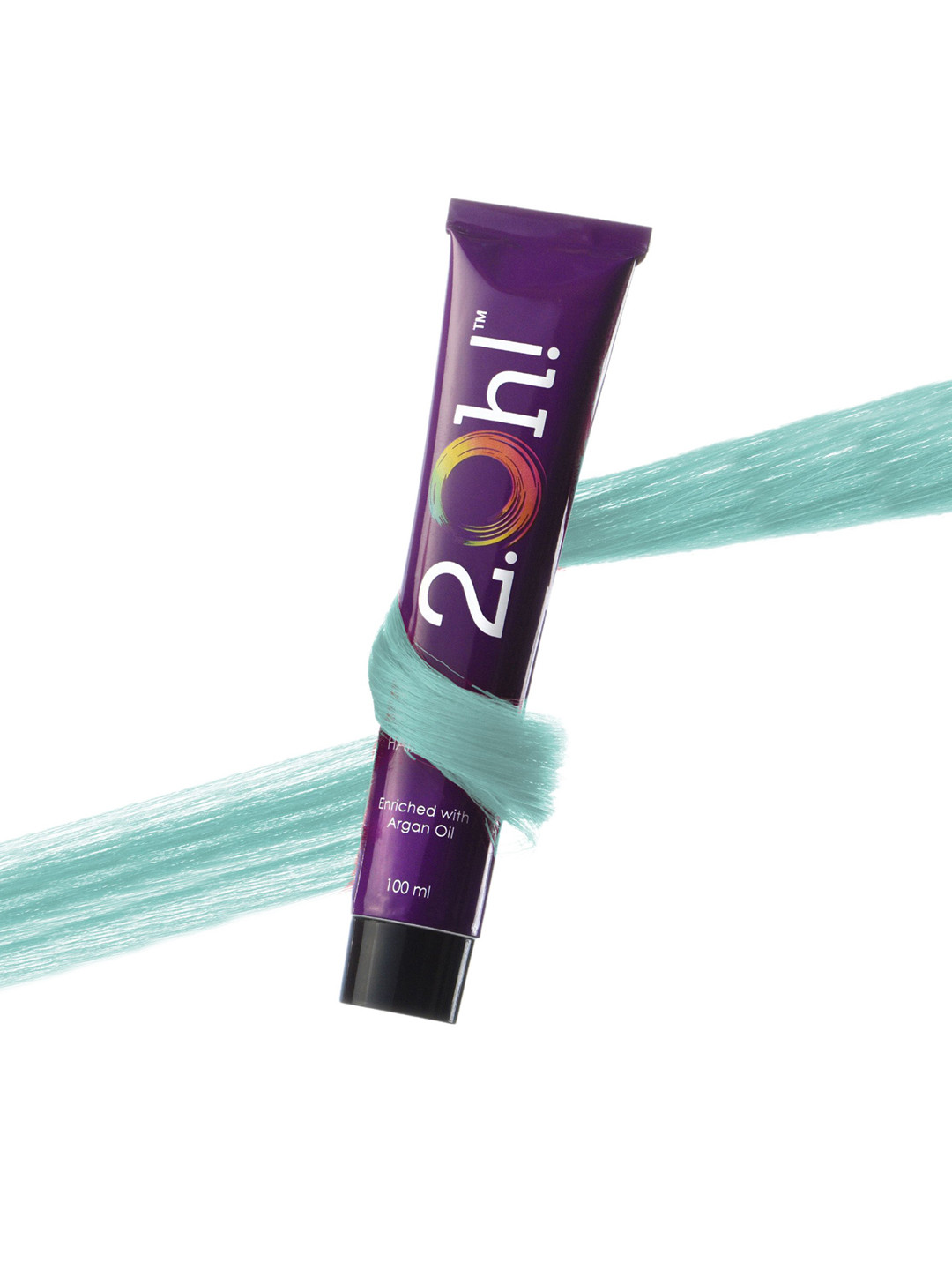 2.Oh! Semi Permanent Hair Color Enriched With Argan Oil 100 ml - Tropical Blue
