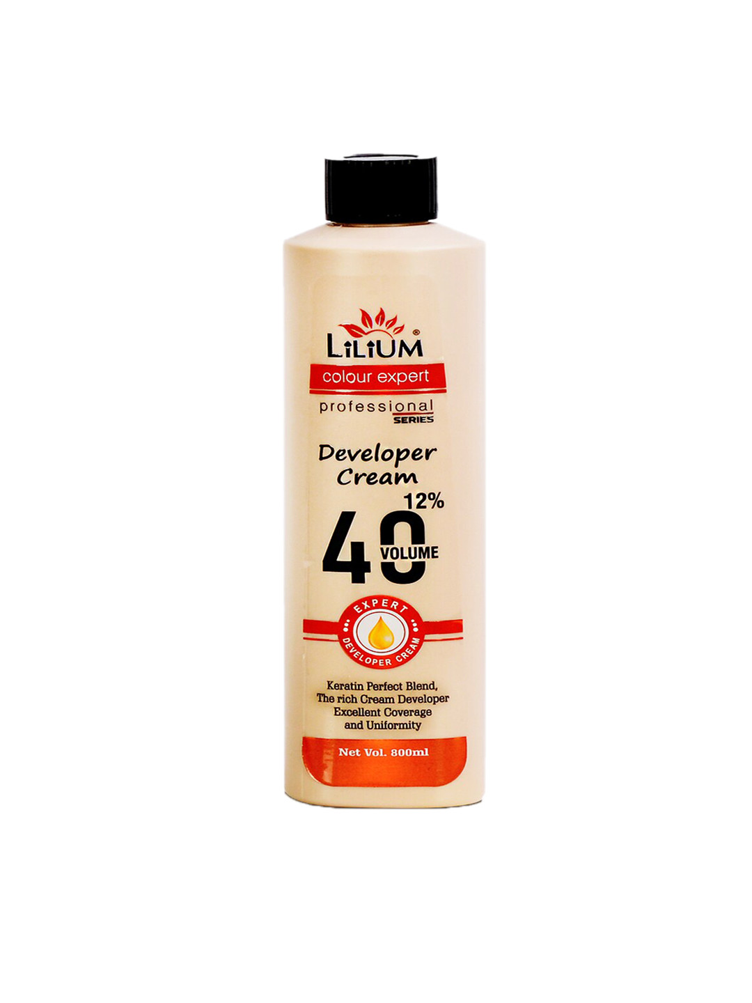 Lilium Professional Rich Cream Developer 12% 40 Volume - 800ml