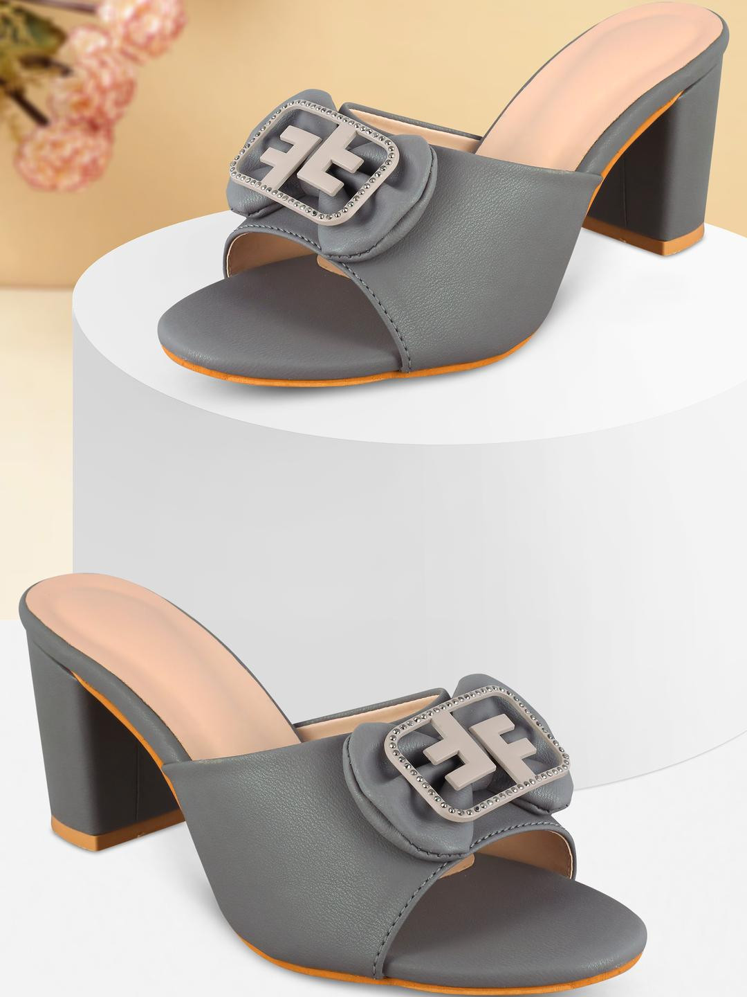 NTFC Women Grey Sandals