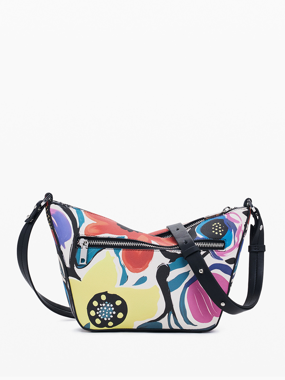 Desigual Floral Print Sling Bag
