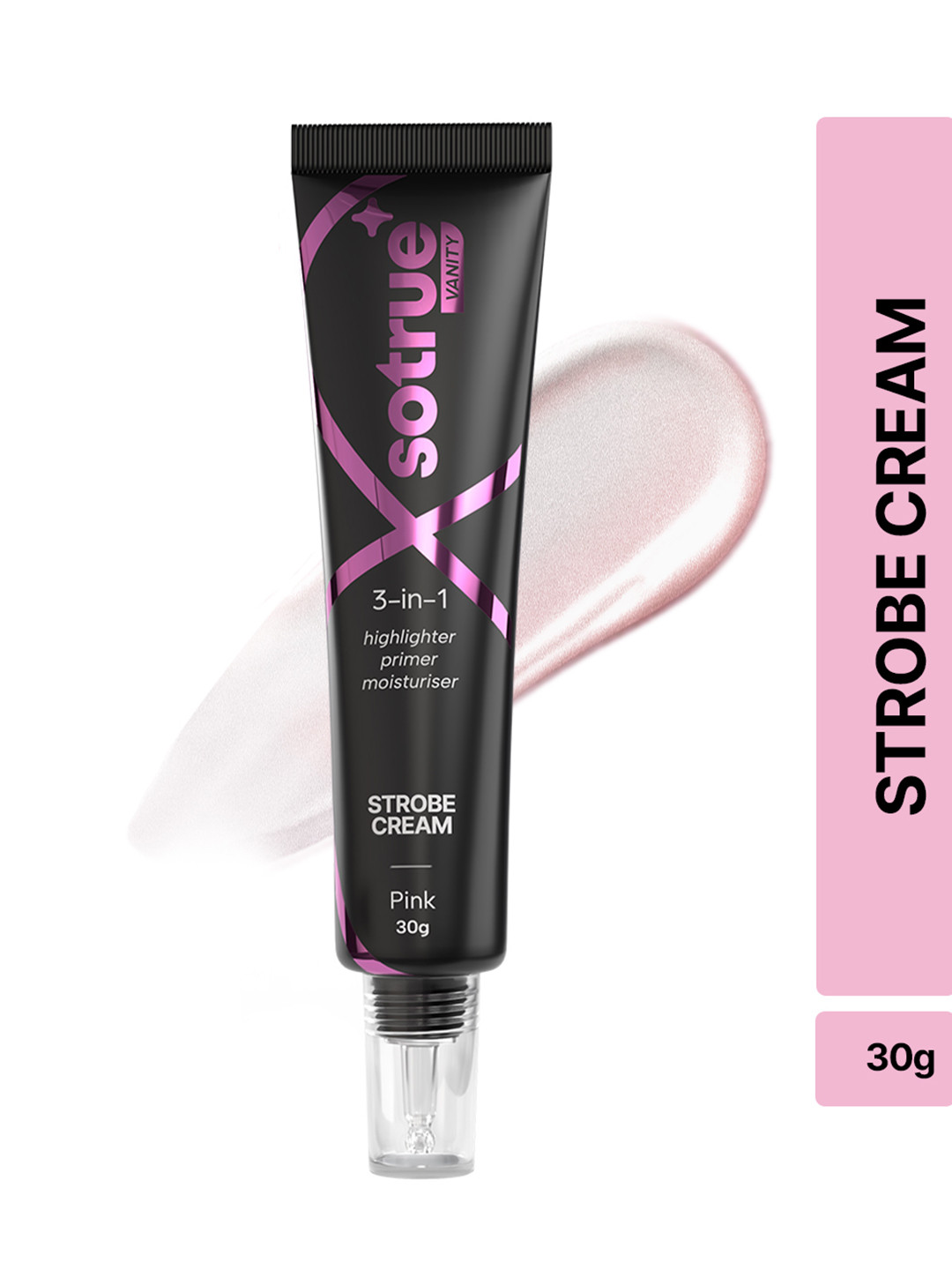 SOTRUE Sotrue Strobe Cream for Face Radiance, Strobe Cream, Highlighter For Face, 30g