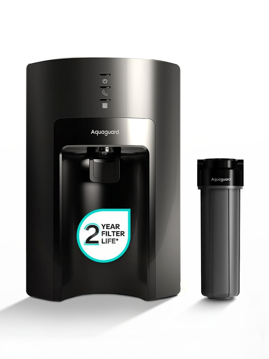 Aquaguard Sure Delight UV+UF 2X|2 Year Filter Life|Suitable for Municipal Water Only