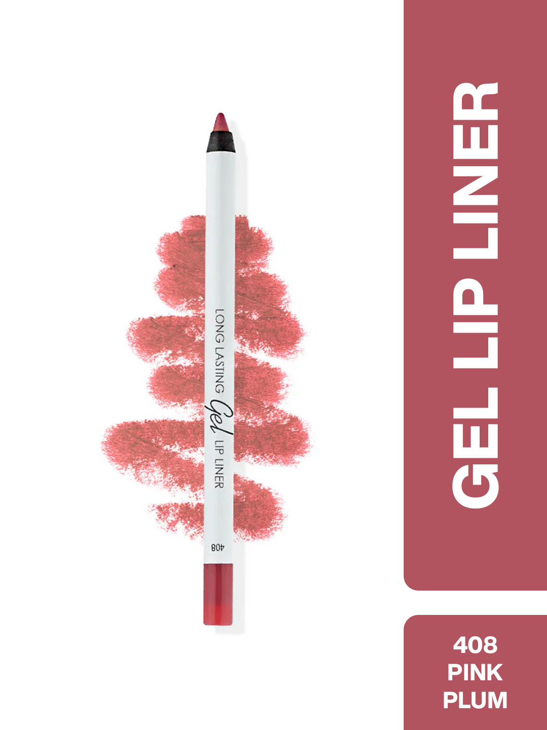 Lamel Long lasting Gel Lip Liner 408-Pink Plum