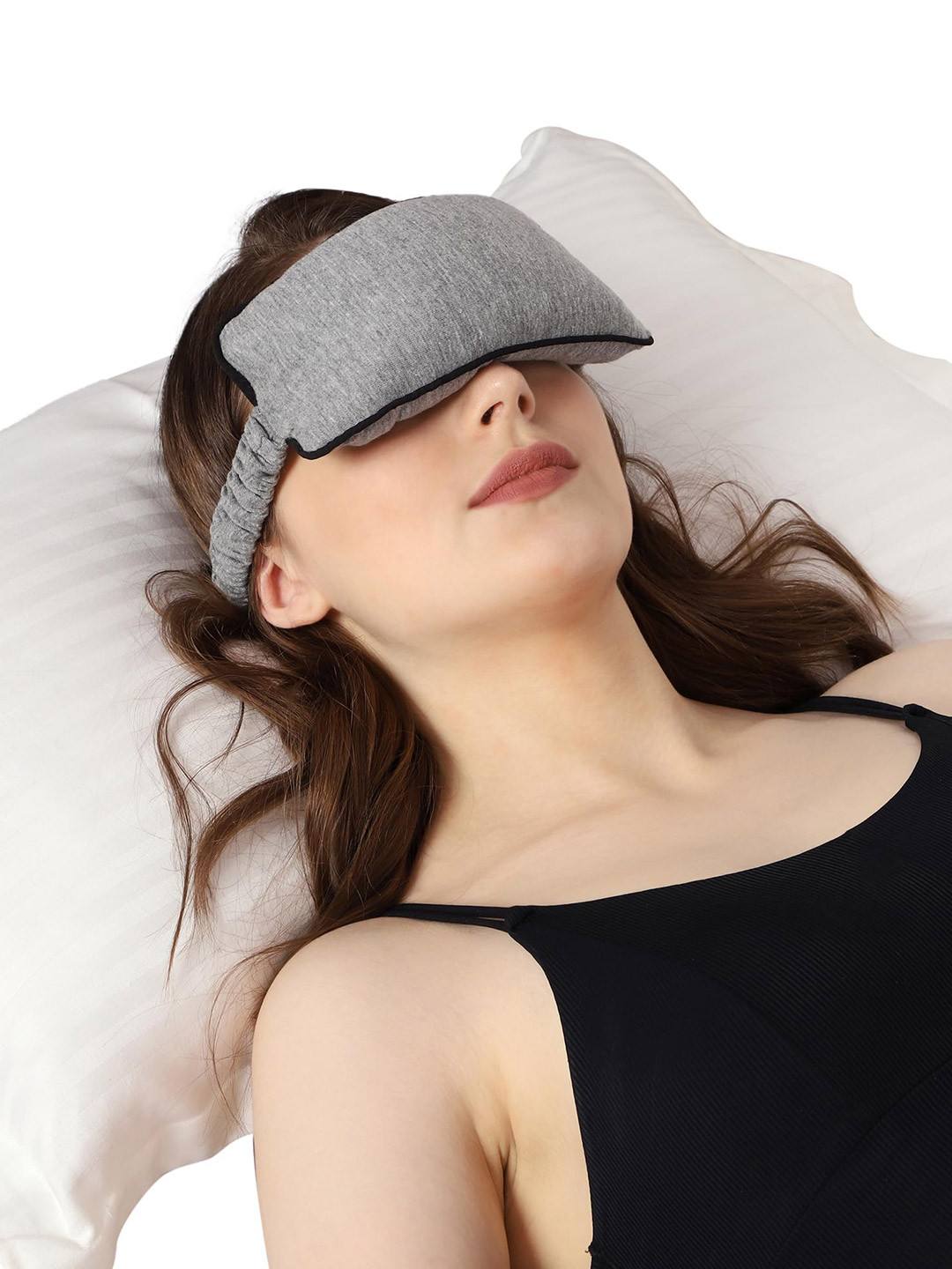 OSCAR HOME Lavender Relaxation Sleeping Weighted Headache Sinus Eye Mask Heated Pillow