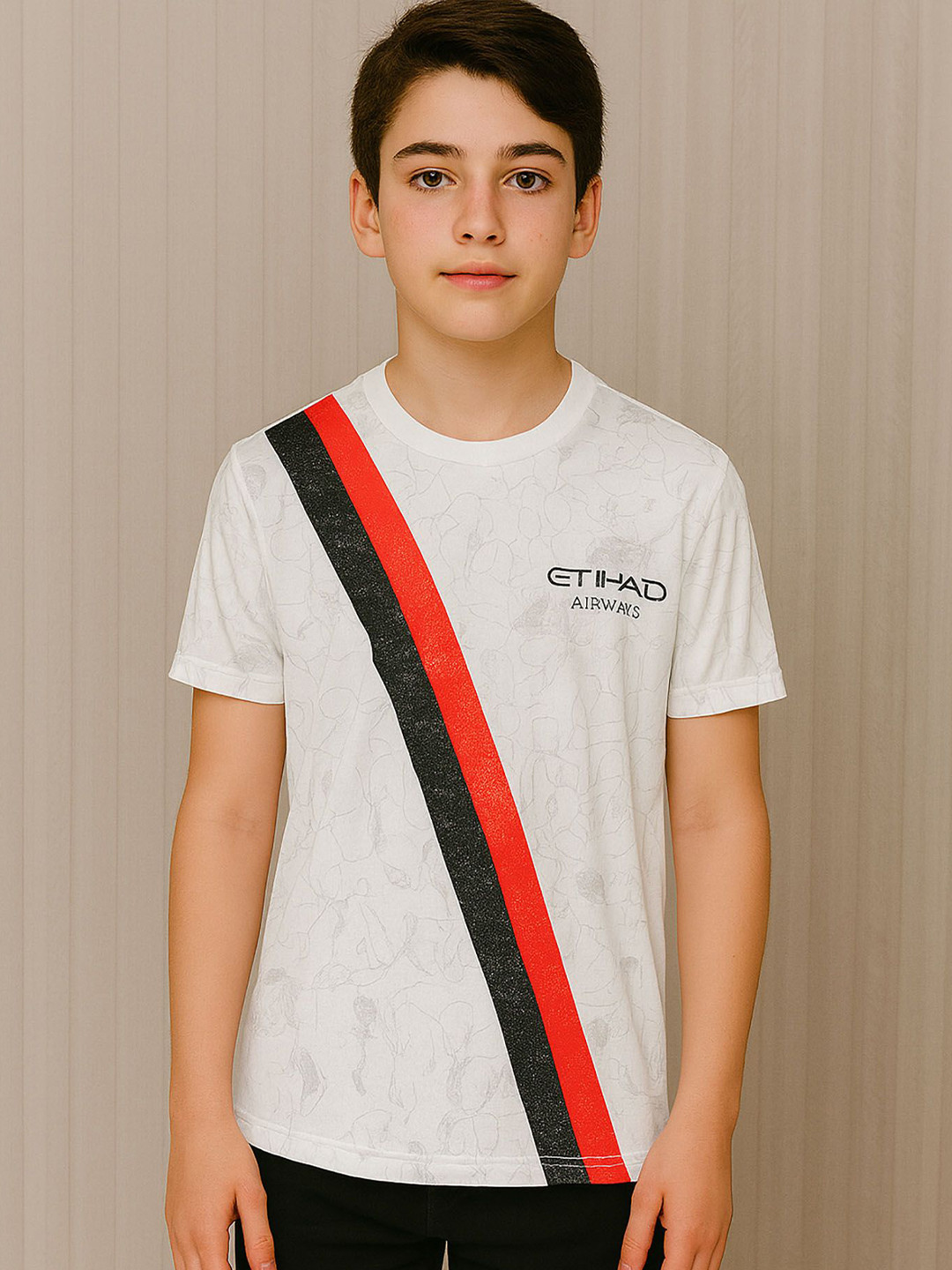 dostitch Boys Manchester City Football Club Home Away Player Version Jersey Kit Tshirt