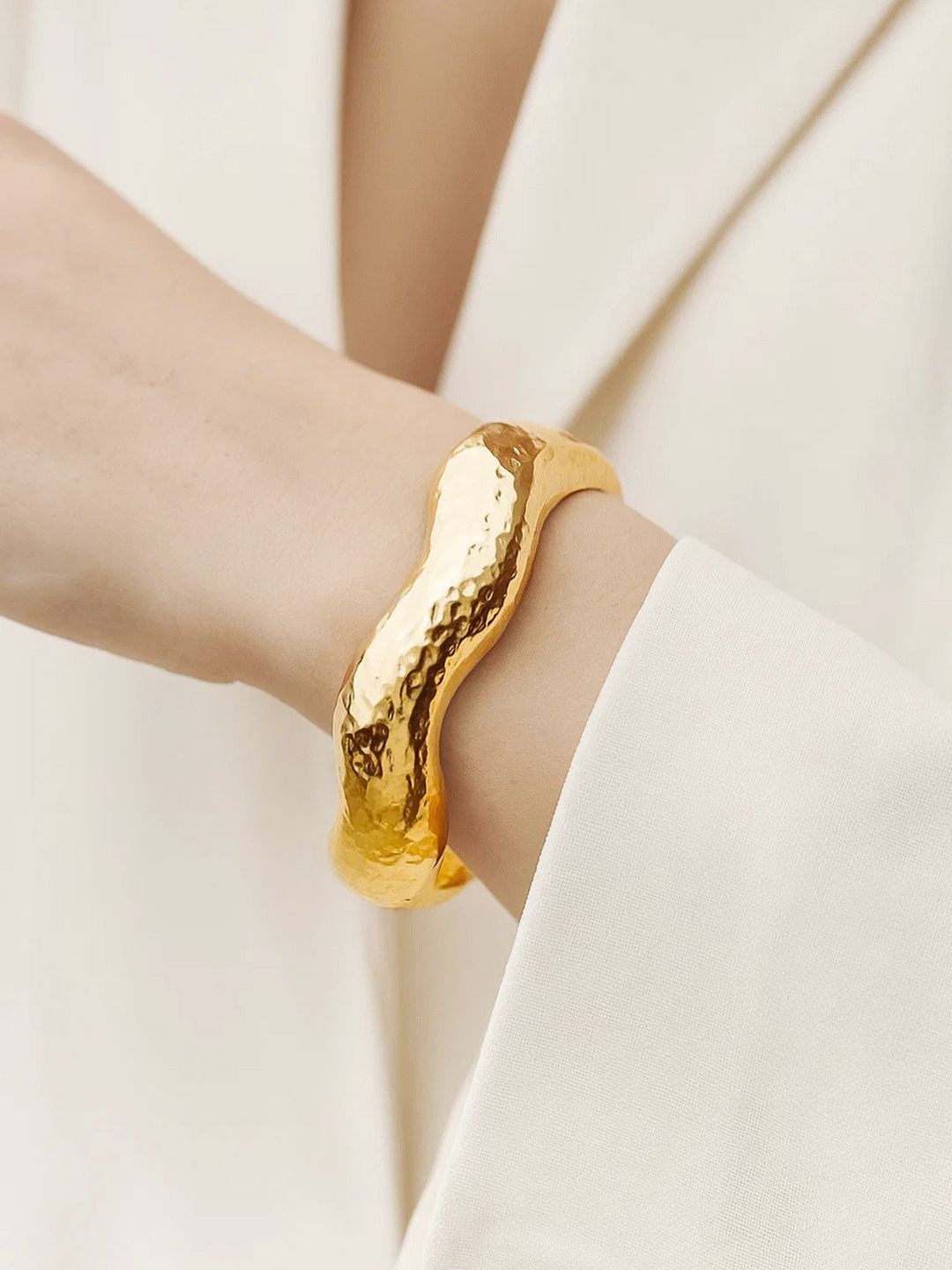 Rubans Voguish 22K Gold-Plated Bracelet