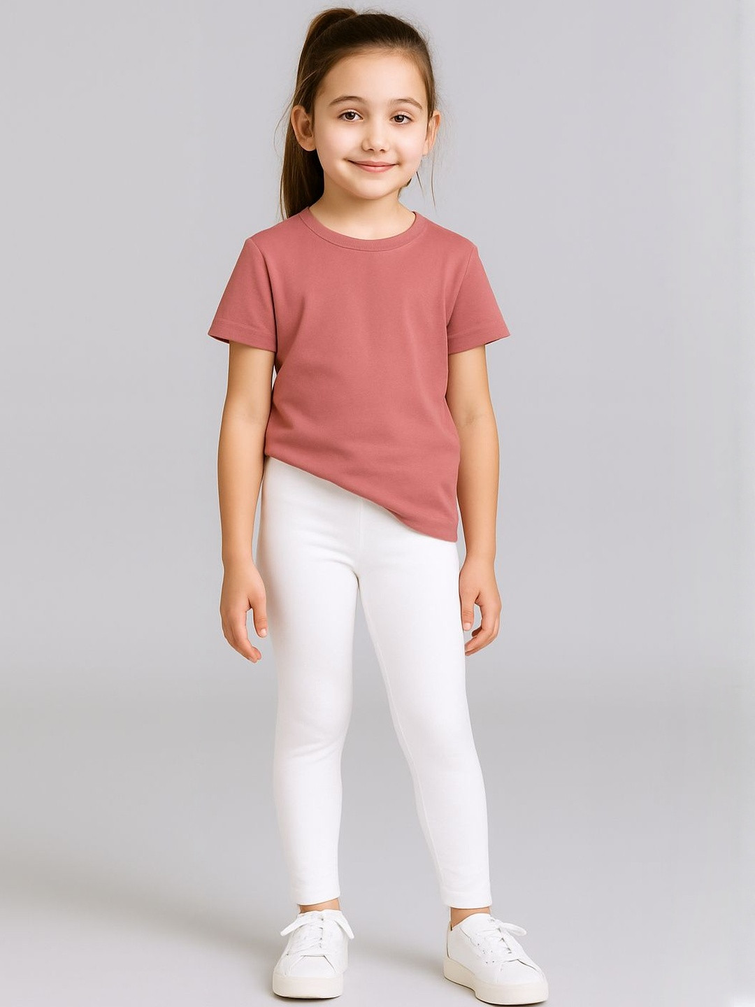 Charm n Cherish Girls Ankle Length Leggings