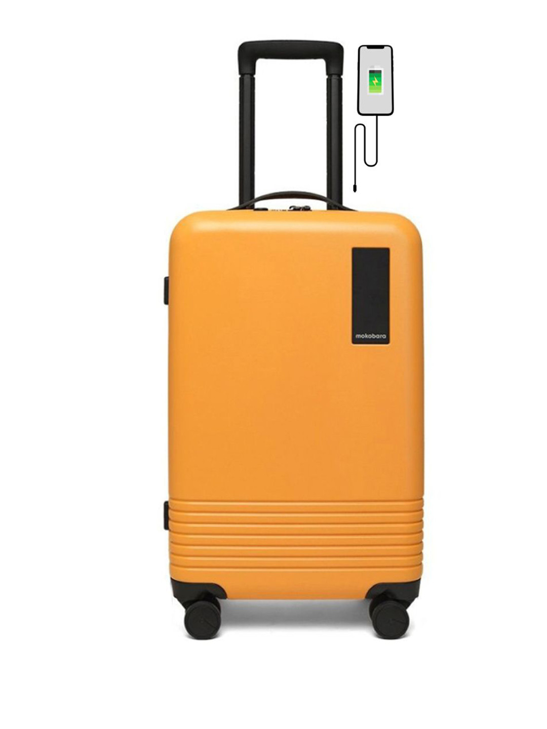 MOKOBARA The Polycarbonate Iconic Cabin Trolley Bag 41L
