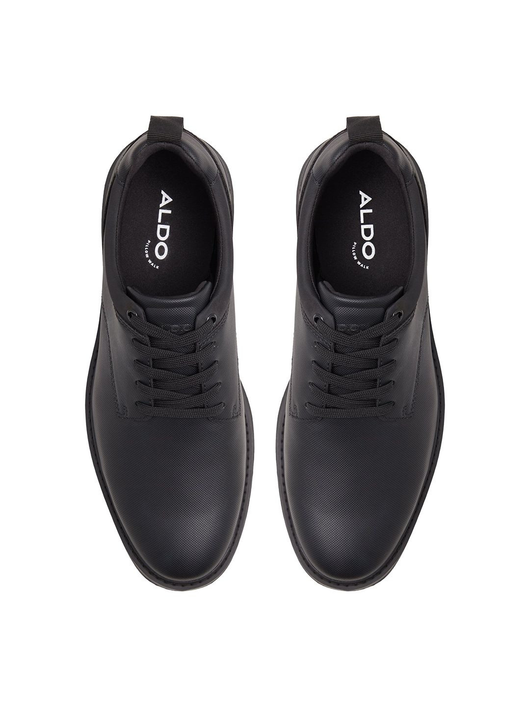 ALDO PRETH Men Textured Round Toe Lace Ups Sneakers