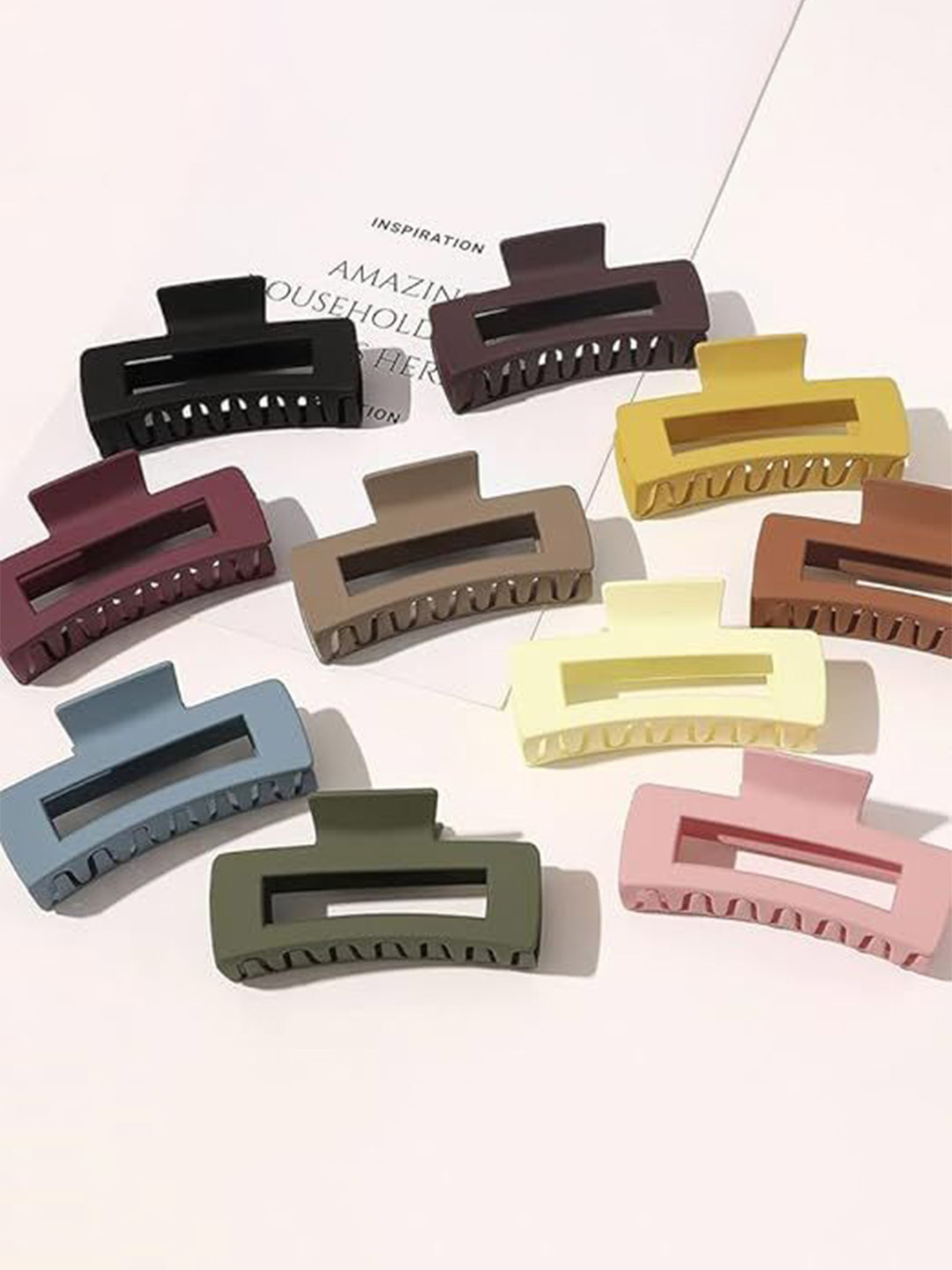 ZAYA Handmade Jewelry 10-Pcs Claw Clip