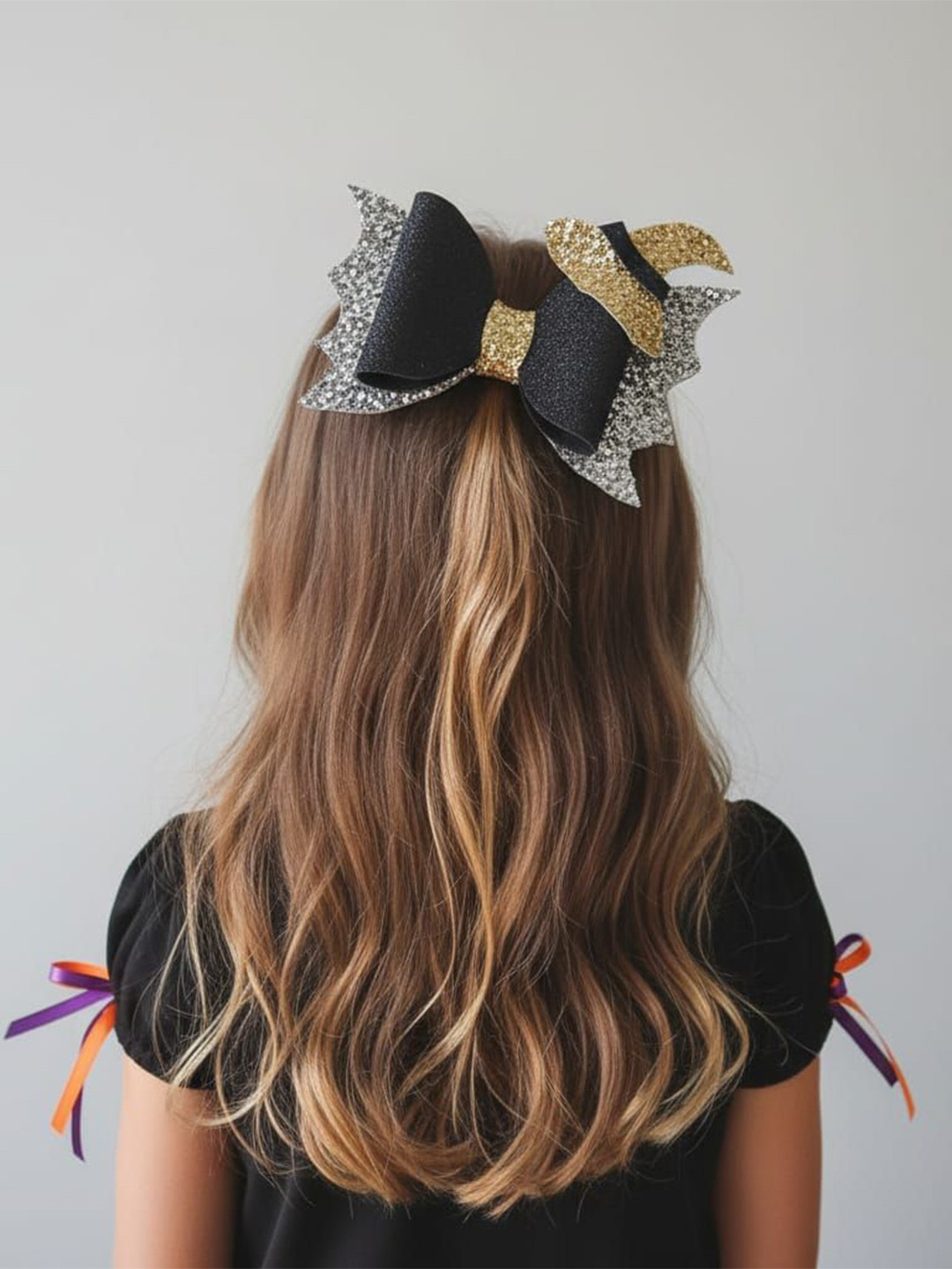 RAINMEBOWS Girls Halloween Hairbows Alligator Clips