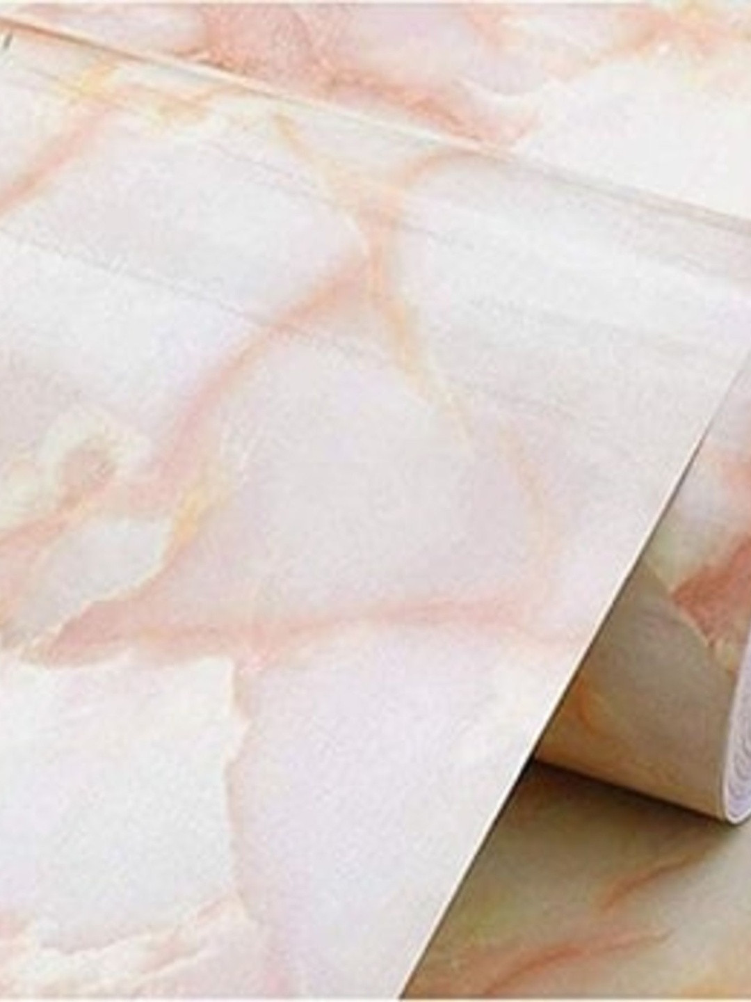 SEKHMET White & Pink Abstract Printed Wall Stickers