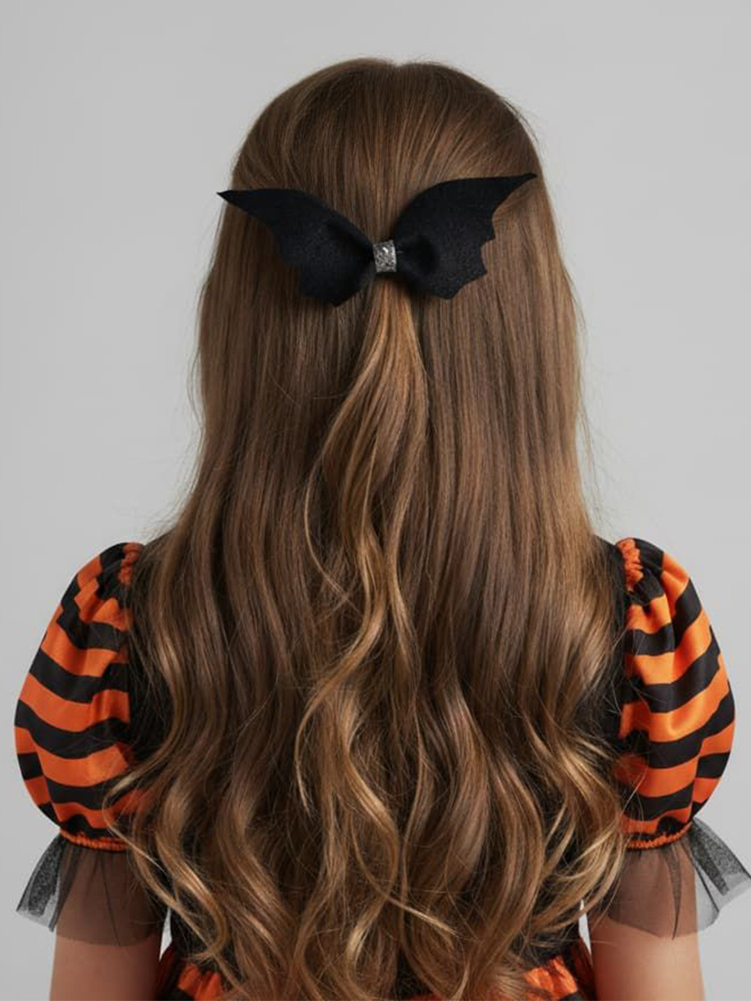 RAINMEBOWS Girls Halloween Bat Alligator Hair Clip