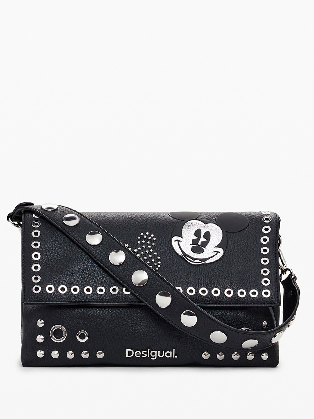 Desigual Mickey Mouse Studded Handheld Bag