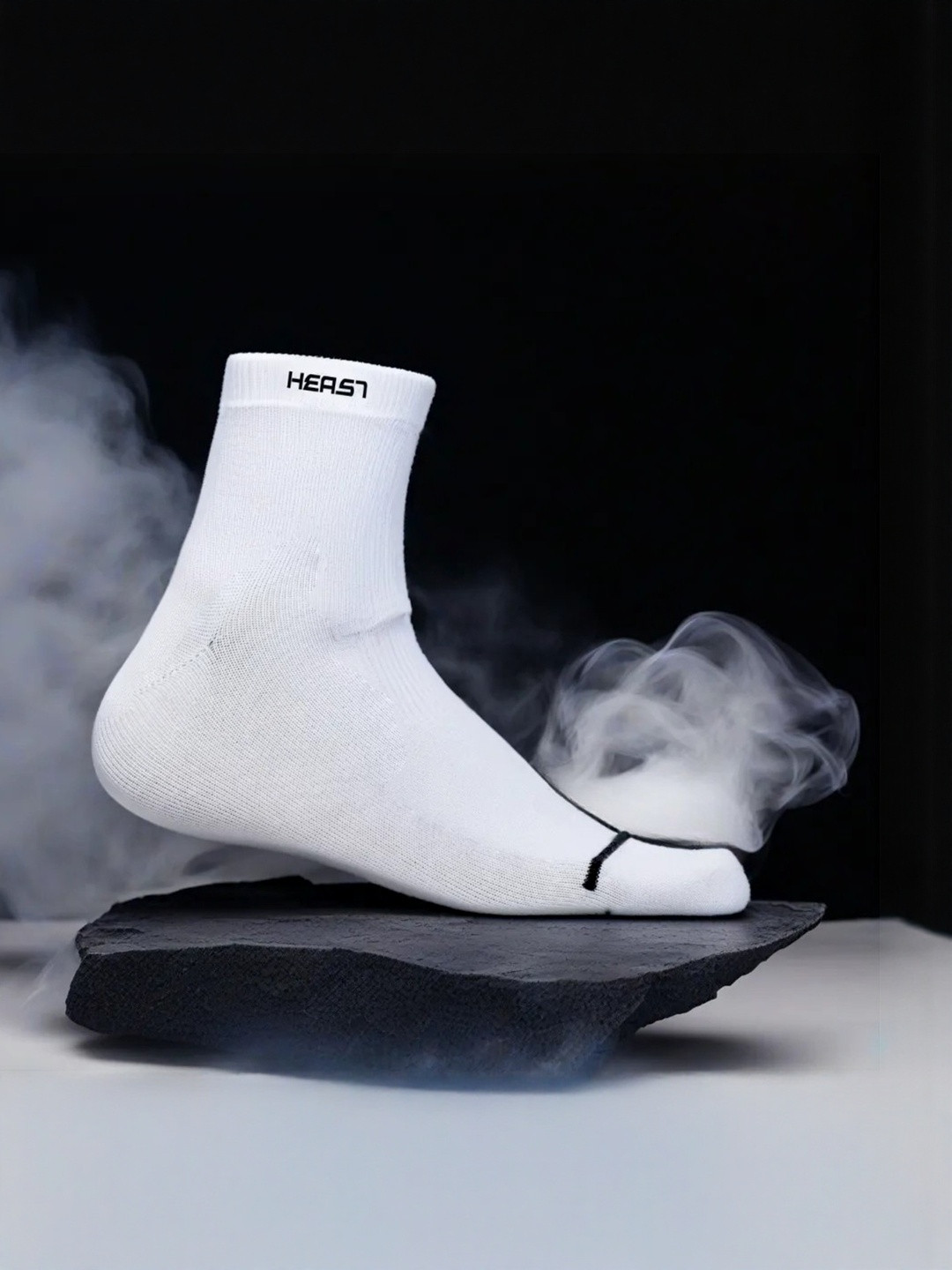 HEAST Men Pack Of 2 Odour Free Above Ankle-Length Socks