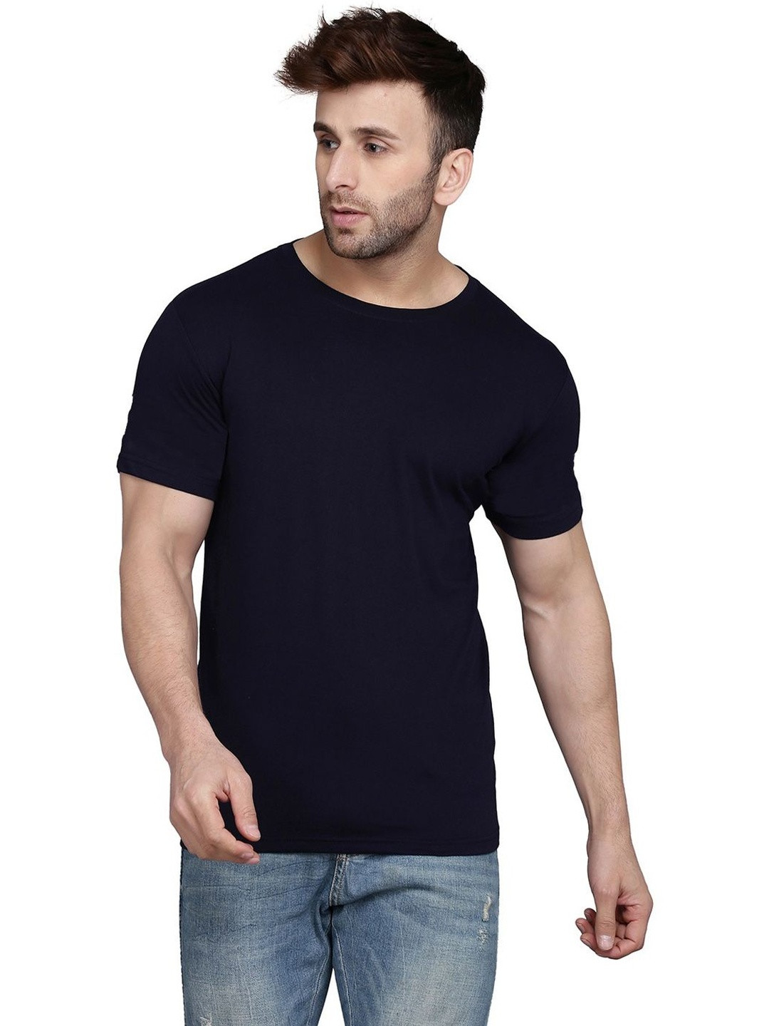 CRYPTIC Round Neck Short Regular Sleeves T-shirt