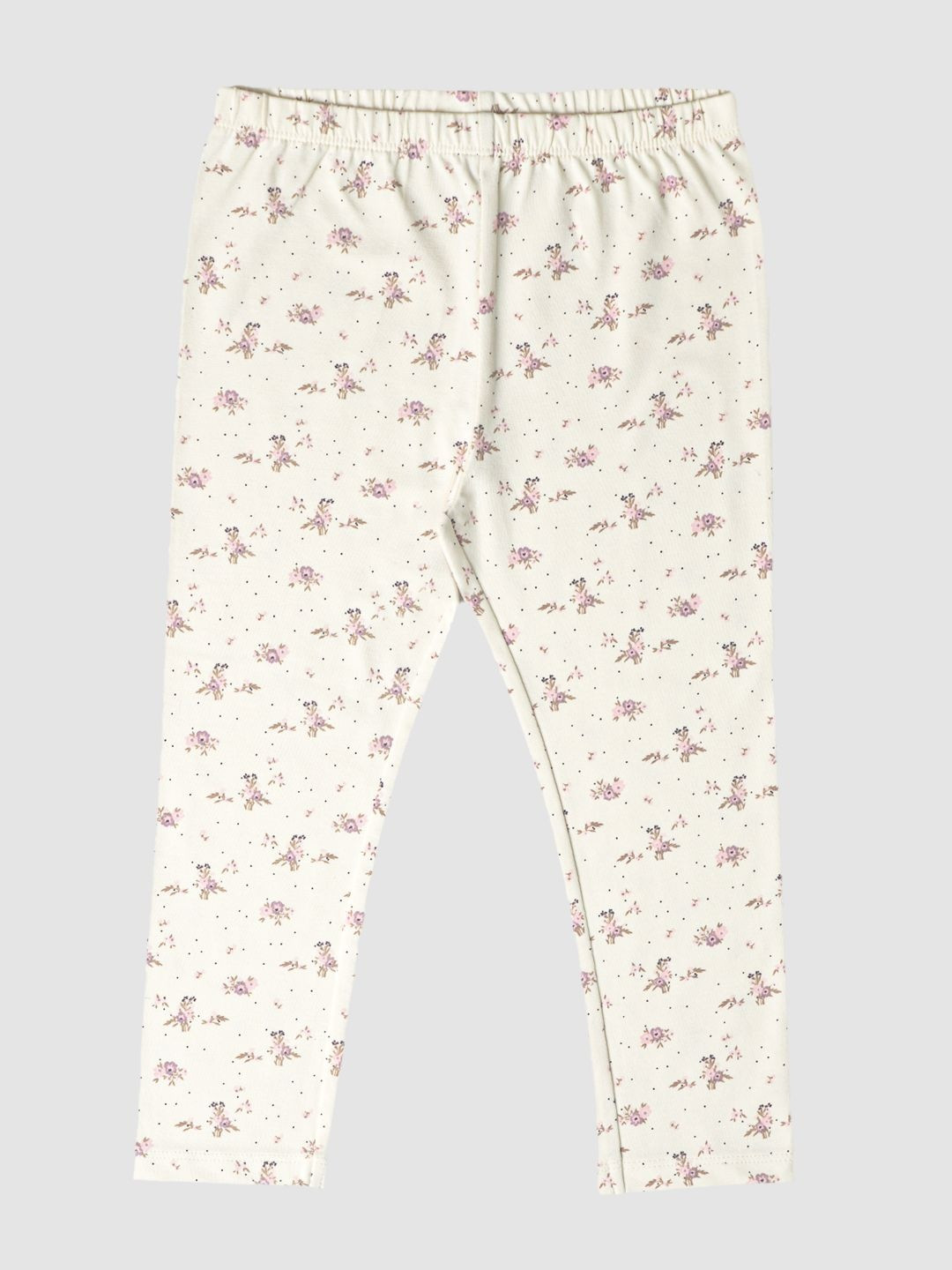 Charm n Cherish Girls All Over Printed Three-Fourth Length Leggings