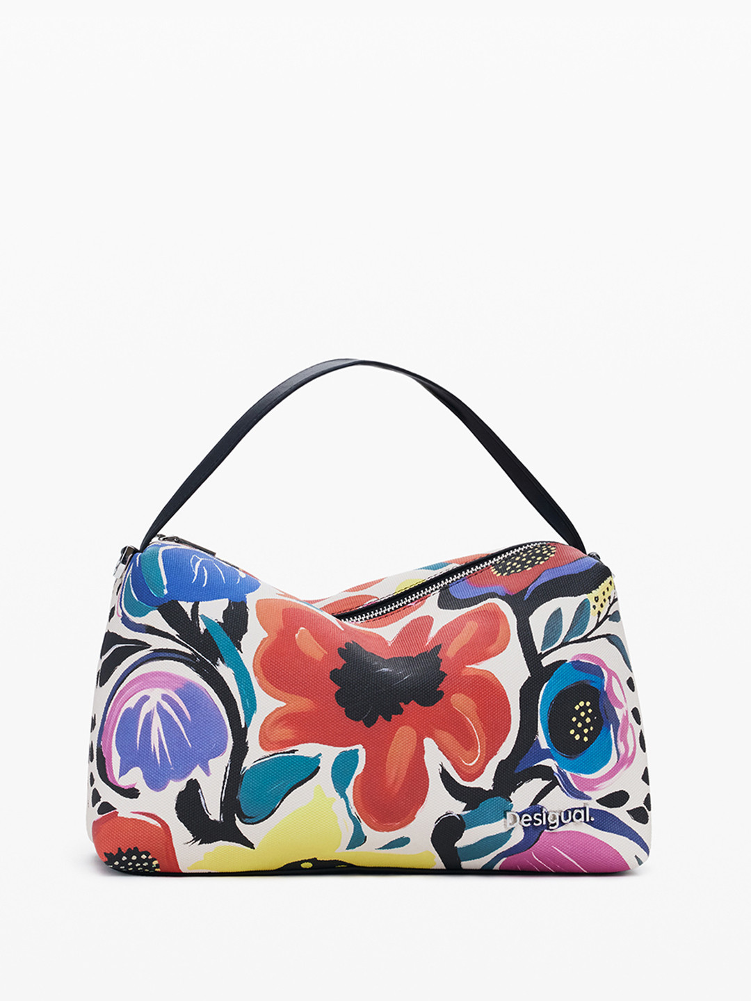 Desigual Floral Print Handheld Bag