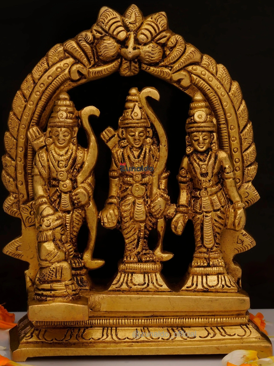Zunaldo Brass Ram Darbar With Yeli Showpieces