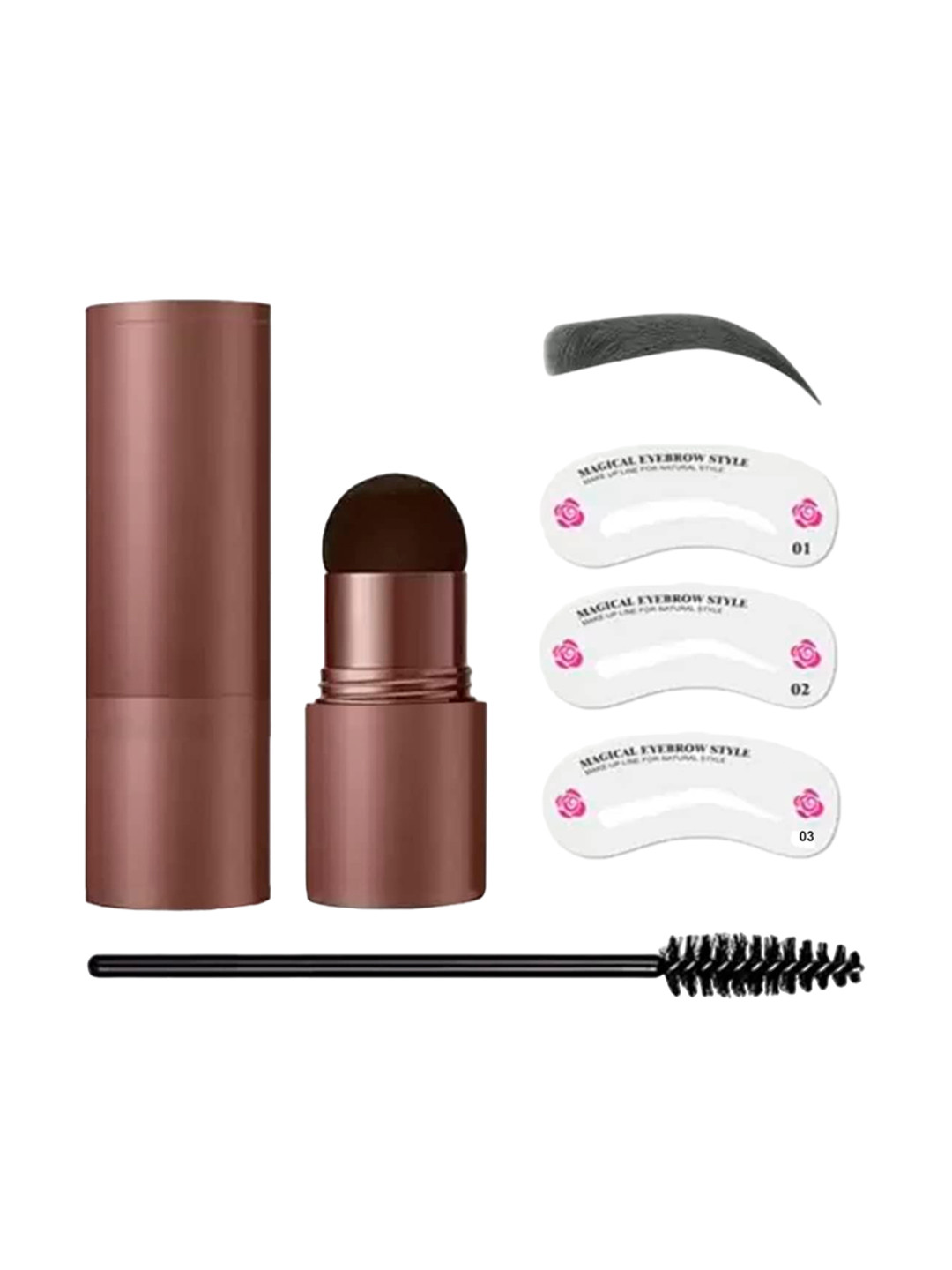 Adbeni Hairline Powder Hair Shading Sponge Pen 24g - Light Brown