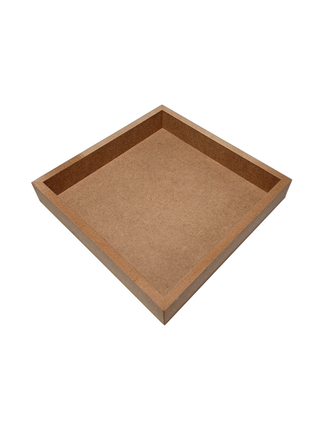 DEVESHA Brown Easy To Clean Serving Tray