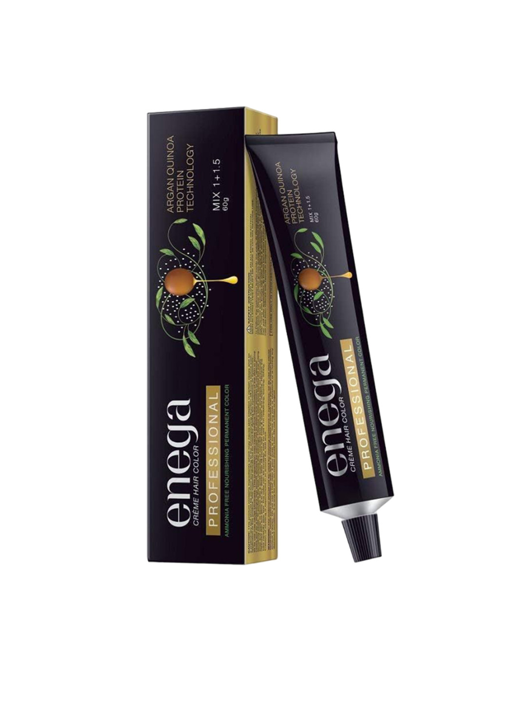 Enega Professional Creme Hair Color 60g Shade-Dark Ash Brown