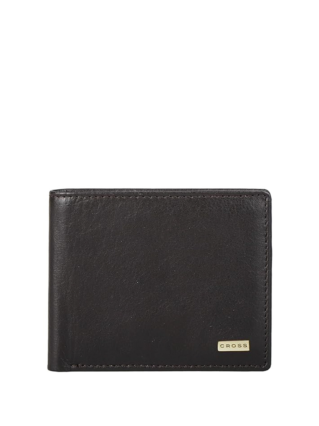 Cross Men Brown Solid Leather Wallet