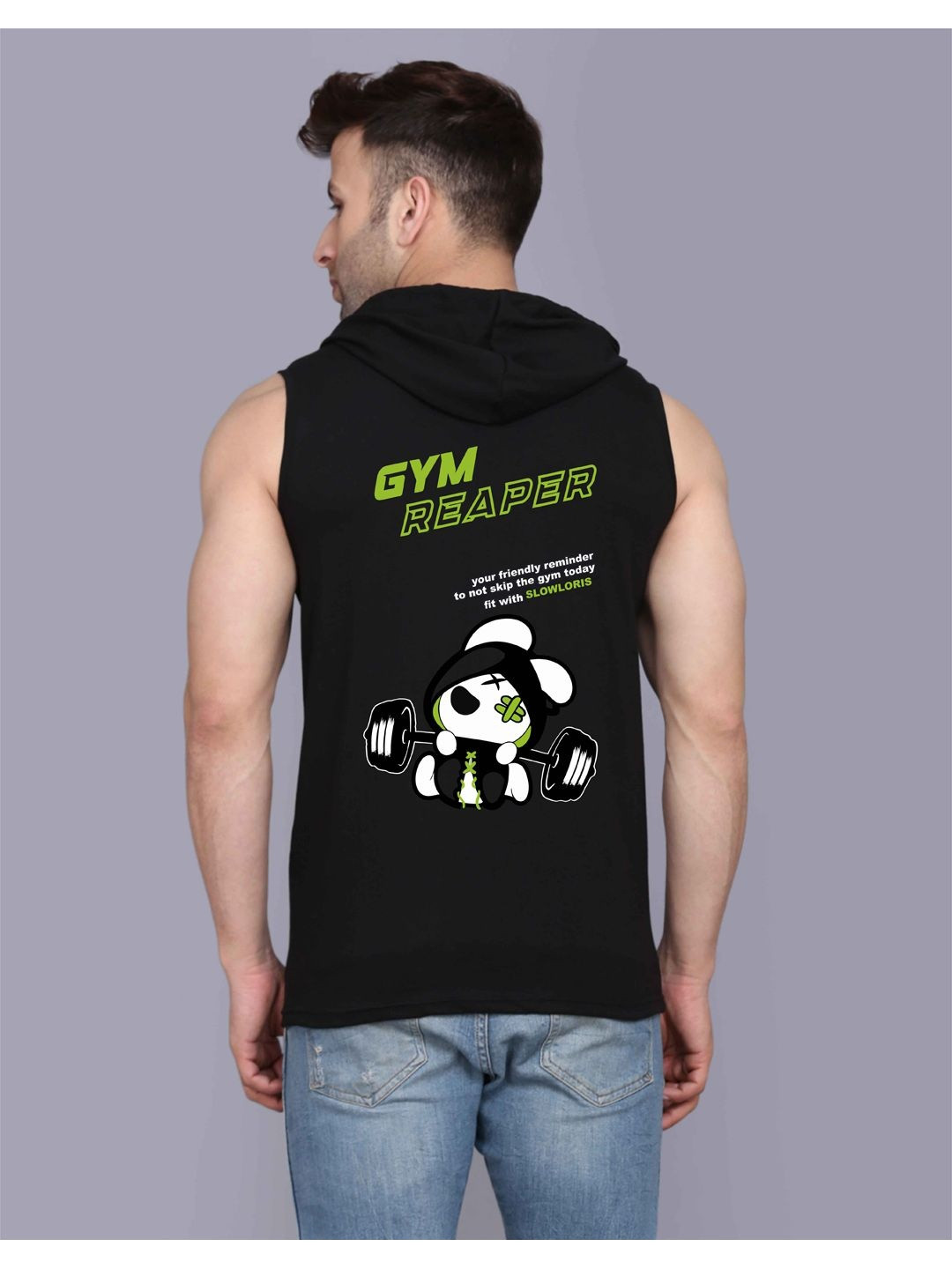 CRYPTIC Typography Printed Hooded  Regular Fit T-shirt