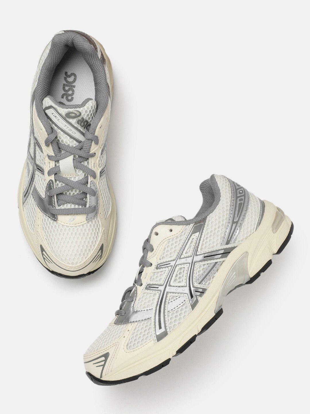 ASICS Women Woven Design Round Toe GEL-1130 Everyday Sneakers