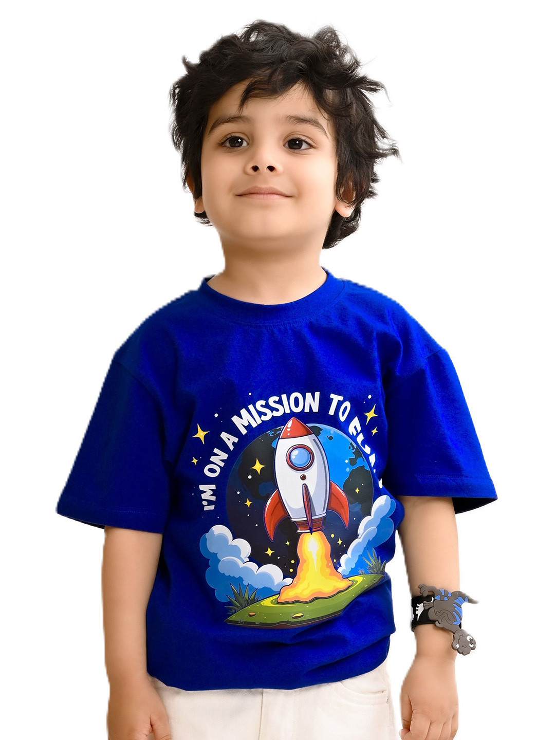 HapyHatch Boys Graphic Printed Tshirts